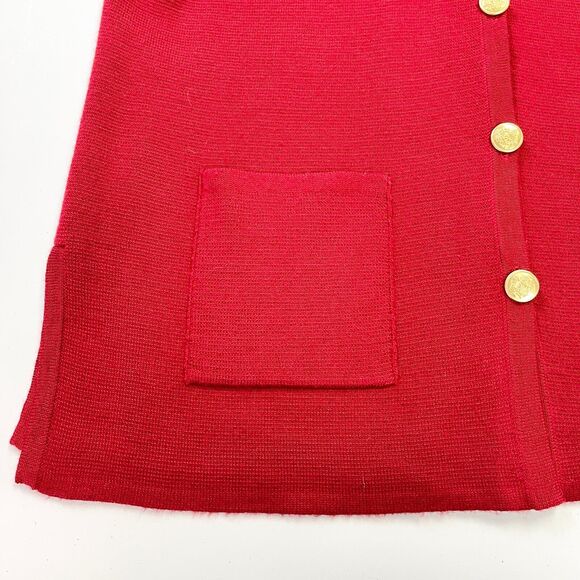 VTG Papillon Collection Cardigan Sweater Womens Large Minimalist Old Money Retro - Picture 6 of 12